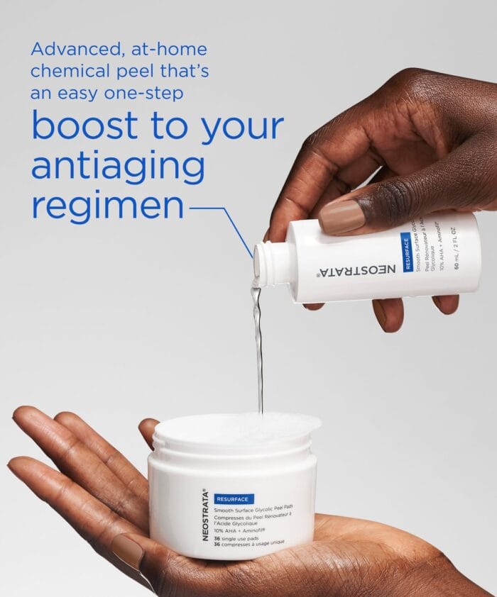 Neostrata Smooth Surface Glycolic Peel Pads 60 ml - Billede 6
